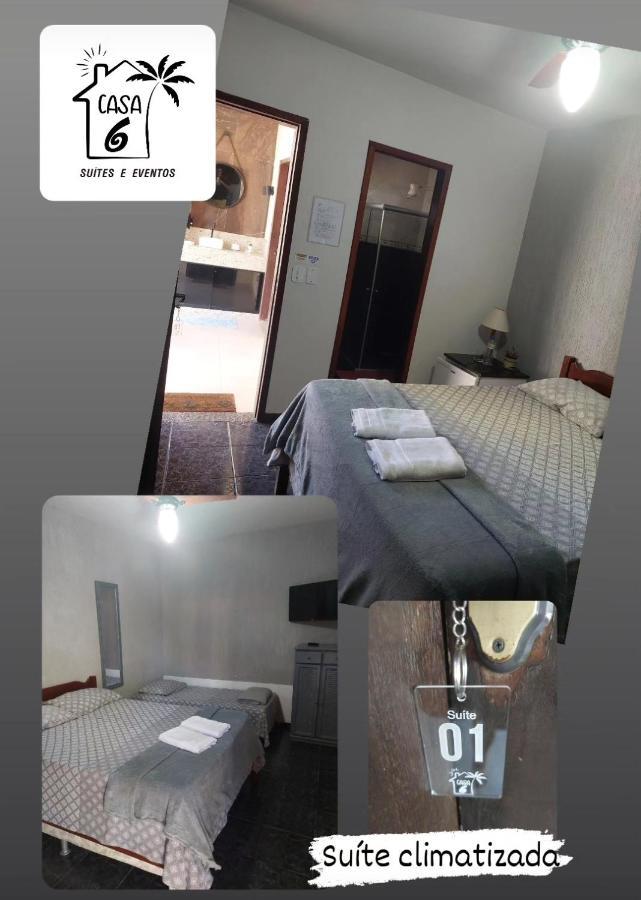 Casa 6 Suites E Eventos Itaipuaçu Kültér fotó